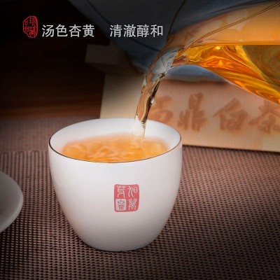福鼎白茶2020年寿眉茶饼紧压寿眉茶饼350g厂家直供图2