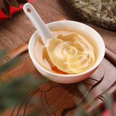 福鼎白茶牡丹王白牡丹老白茶饼高山陈年野生茶叶散装花香300g批发图4
