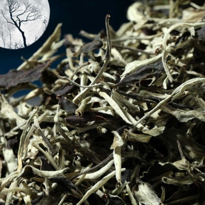 云南名茶月光美人白茶普洱茶生茶散茶景谷大白茶大叶种月光白图3