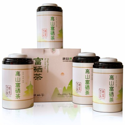 高山富硒茶 恩施明前炒青 罐装250g 2023年新茶 云雾炒青绿茶图1