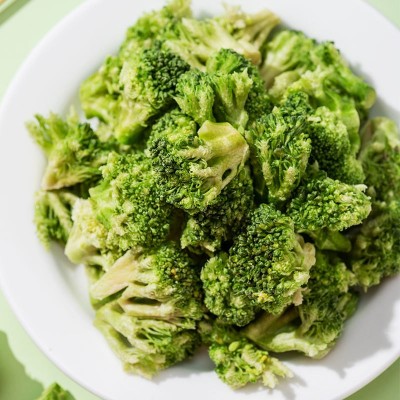厂家直销冻干西蓝花 FD脱水蔬菜代餐即食宠物辅食冻干西兰花批发图3