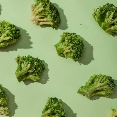 厂家直销冻干西蓝花 FD脱水蔬菜代餐即食宠物辅食冻干西兰花批发图2