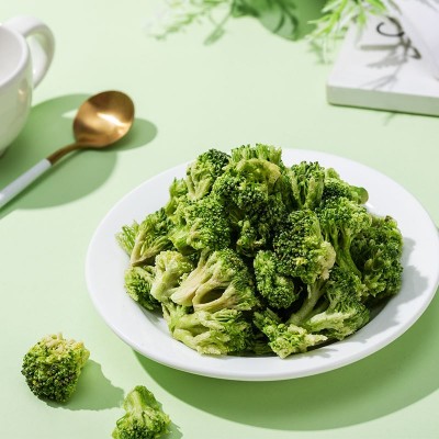 厂家直销冻干西蓝花 FD脱水蔬菜代餐即食宠物辅食冻干西兰花批发图4
