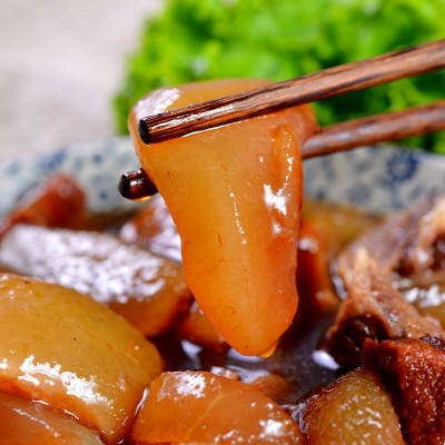 简装即食筋头巴脑牛肉牛筋料汤500g袋饭店餐饮店即食食材定制加工图4