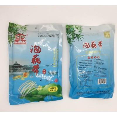 洪湖井力泡藕带400g/袋湖北洪湖特产酸辣味泡藕带藕尖开味菜包邮图4
