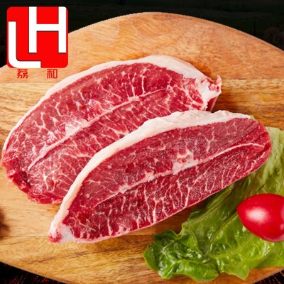 美国蓝标精选板腱 谷饲板筋西餐烤肉牛排 原切雪花牡蛎肉牛扒图1