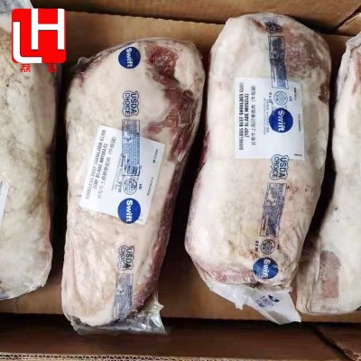 美国蓝标精选板腱 谷饲板筋西餐烤肉牛排 原切雪花牡蛎肉牛扒图2
