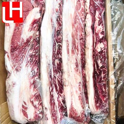 阿根廷谷饲西冷 西餐原切雪花牛排烤肉煎扒家庭牛肉 1920外脊肉图2