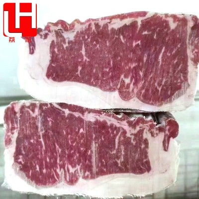 阿根廷谷饲西冷 西餐原切雪花牛排烤肉煎扒家庭牛肉 1920外脊肉图3