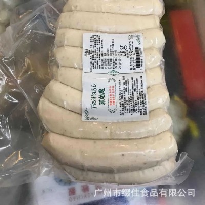 德国香肠 系列 牛仔肠 西餐 食材 牛肉肠 香肠 2kg /包图3