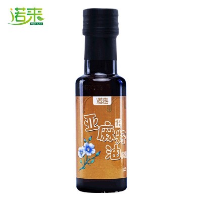 厂家直供 亚麻籽油小瓶110ml 可搭配婴儿辅食食用油图1