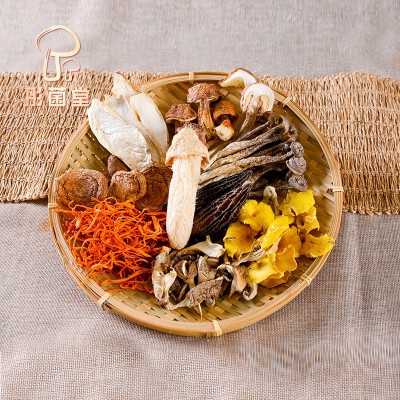 十菌十美菌汤包100g大量批发代发羊肚菌竹荪菌松茸汤料包菌汤包图3