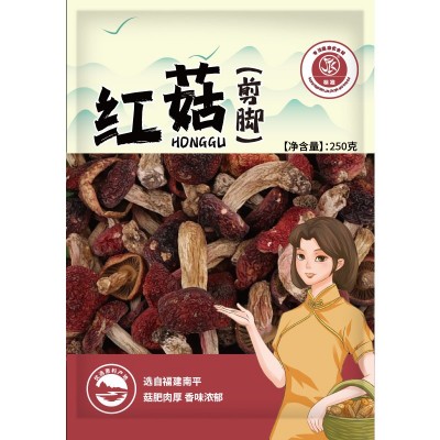 福建正宗野生红菇干货特级红菇红蘑菇菌菇干货新鲜红姑菌种大红菇图4