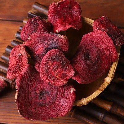 福建正宗野生红菇干货特级红菇红蘑菇菌菇干货新鲜红姑菌种大红菇图3