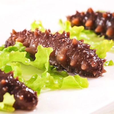 大连鲜食海参批发代发500g开袋即食肉质紧实非淡干冷冻即食海参图3