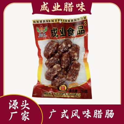 【厂家直销】东莞成业咸香风味腊肠250短肠热销品图1