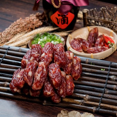 【厂家直销】东莞成业咸香风味腊肠250短肠热销品图4