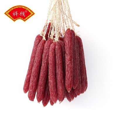 广式腊肠 全瘦肠 广东特产腌制风干广式风味 腊味蒸饭 煲仔饭图5