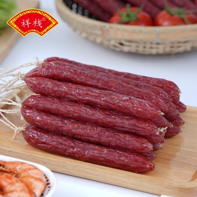 广式腊肠 全瘦肠 广东特产腌制风干广式风味 腊味蒸饭 煲仔饭图4