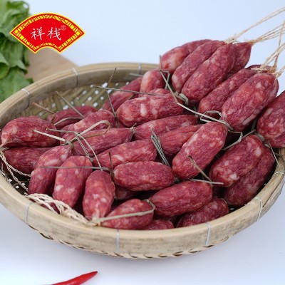 广式腊肠 美味粒肠 广东特产腌制风干广式风味 腊味蒸饭 煲仔饭图4