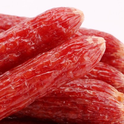 广式条腊肠广味广东腊味全瘦腊肠直通咸甜风干现货批发餐饮用图3