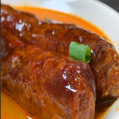 川民爱川味麻辣香肠农家灌制农家冷熏腊肉厂家批发500g餐饮供货图2