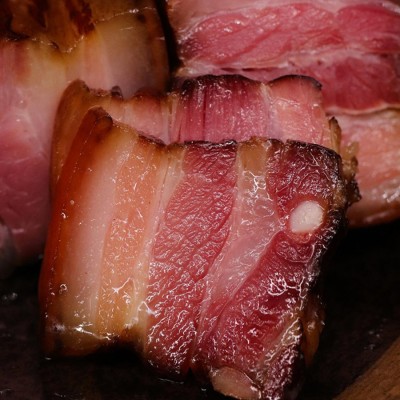 川民爱散装五花腊肉四川特产农家腊肠自制柏丫烟熏肉500g特产批发图2