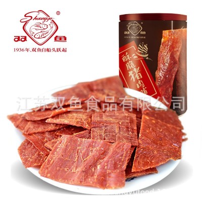 双鱼酥脆猪肉脯118g图2