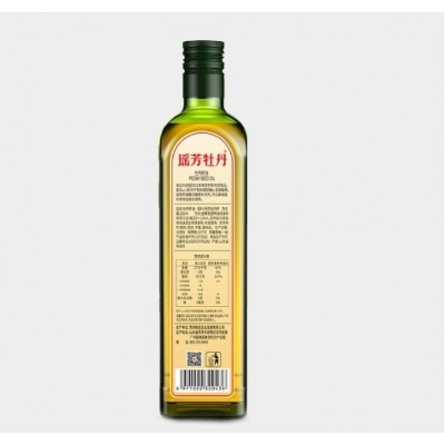 有机牡丹籽油250ml厂家直供压榨牡丹籽油棕色避光瓶新日期图5