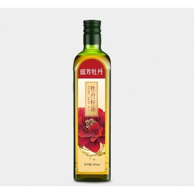 有机牡丹籽油250ml厂家直供压榨牡丹籽油棕色避光瓶新日期图4