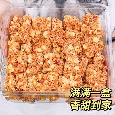 大纯丰香米酥450g盒装大丰食品米花糖纯手工老式玉米零食20盒/箱图4