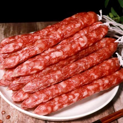 广式加瘦腊肠 5KG箱装风味腊肠商用酒店饭堂广东黄埔腊味厂家批发图3