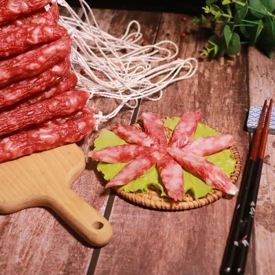 黄圃广式风味腊肠商用饭店酒家煲仔饭螺蛳粉原箱优质腊肠厂家批发图1