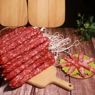 黄圃广式风味腊肠商用饭店酒家煲仔饭螺蛳粉原箱优质腊肠厂家批发图3