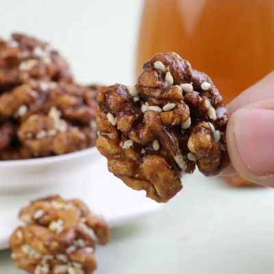100克装琥珀核桃仁 短视频带货电商代发 坚果干果 蜂蜜琥珀核桃仁图5