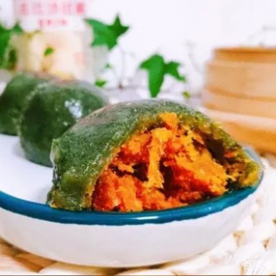 肉松蛋黄青团定制黑芝麻青团批发海苔肉松青团散装零食早餐糕点图3