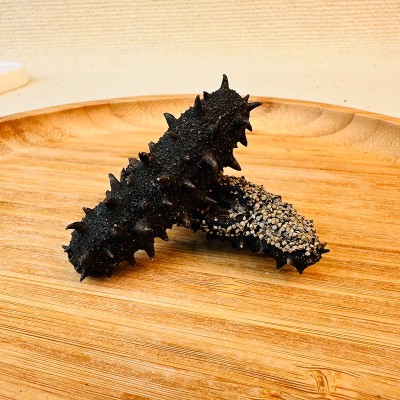 纯淡干非纯野生海参批发干货50g 4-10头 深海底播参礼品团购礼盒装图4