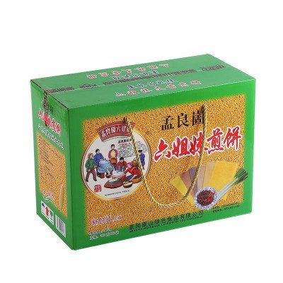 【六姐妹】山东沂蒙孟良崮六姐妹临沂手工粗粮软煎饼300克6袋礼盒图2
