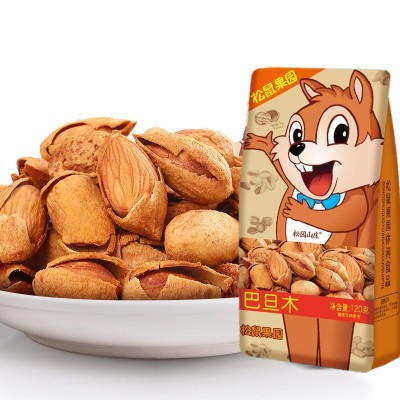 包邮松园山庄批发-巴旦木 干果 坚果 奶香 NP薄壳休闲零食食品图3