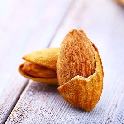 包邮松园山庄批发-巴旦木 干果 坚果 奶香 NP薄壳休闲零食食品图5