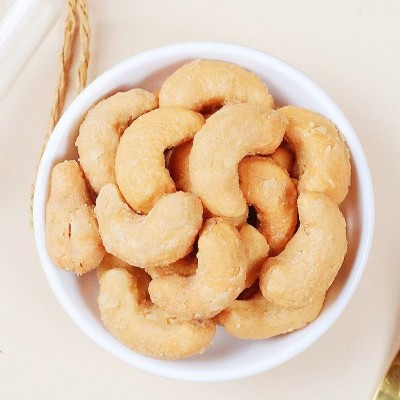 豫雅园炭烧腰果干货原味腰果干果坚果休闲零食图3