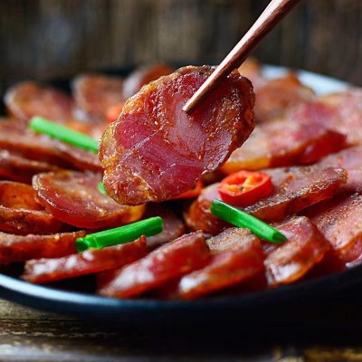 腊肠广式广味香肠广东麻辣香肠农家腊味批发特产电商团购代发03图4