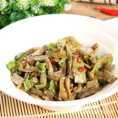 批发脆嫩去皮芋苗 腌制微酸芋头合子芋禾梗 酒店半成品菜芋荷图3