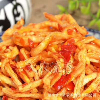 厂家湖南萝卜干下饭菜 腌菜剁辣椒萝卜条 香辣即食凉菜辣椒萝卜图4