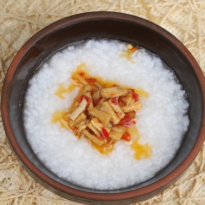 [田野故事]香辣萝卜干下饭菜辣椒酱菜湖南特产脆辣红油萝卜丁罐装图3