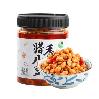 [田野故事]腊八豆湖南特产下饭菜拌饭拌面酱豆子豆瓣酱香辣黄豆酱图4
