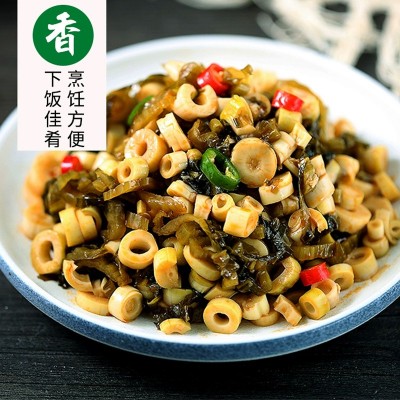 聪厨竹笋酸菜小笋230g下饭菜无辣外婆菜嫩笋尖半成品菜快手菜咸菜图3