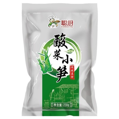 聪厨竹笋酸菜小笋230g下饭菜无辣外婆菜嫩笋尖半成品菜快手菜咸菜图5