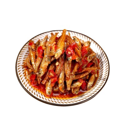 湖南特产剁辣椒火焙鱼小鱼仔280克香辣酱拌面下饭菜 厂家一件代发图5
