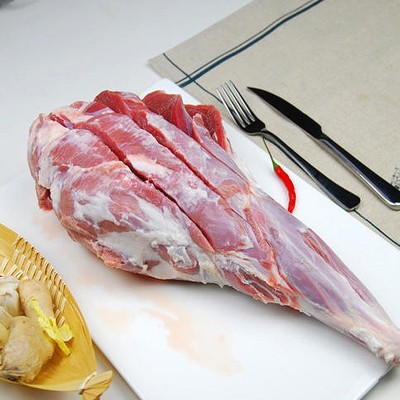 首菜首家 内蒙古羔羊后腿整腿烧烤蒸煮口味生羊大腿现货批发图4